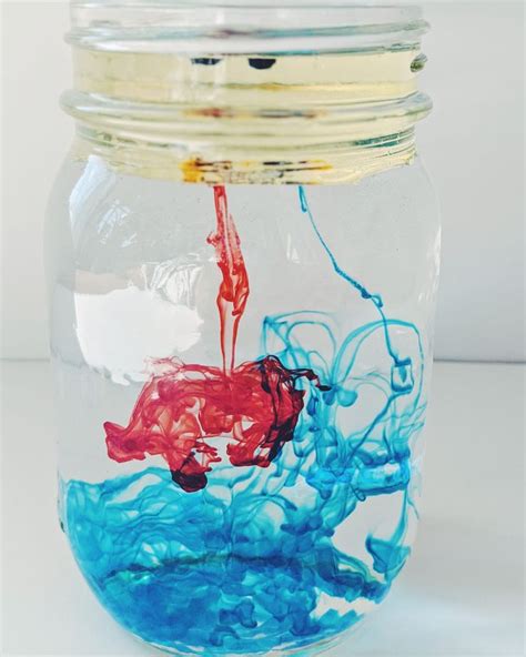 Colorful Fireworks In A Jar