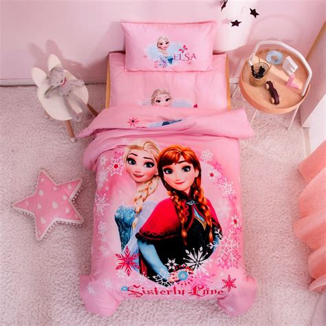 Funda N Rdica De Princesa Elsa Y Anna Ropa De Cama D Para Decoraci N