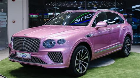 Pink Bentley Bentayga 2021 In Qatar At Ozone Youtube