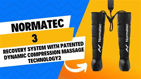 Normatec 3 Recovery System With Patented Dynamic Compression Massage