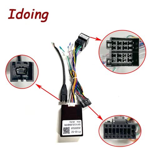 Idoing16 Pin Car Android Stereo Wiring Harness For Fyat Bravo Punto Linea Fiorino Qubo Dobol