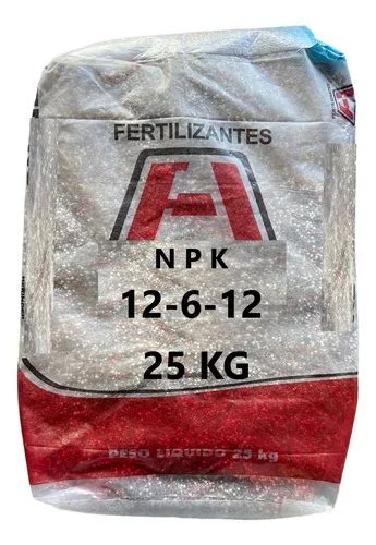 Adubo Fertilizante Npk 12 6 12 Frutas Flores Hortas 25kg Frete grátis