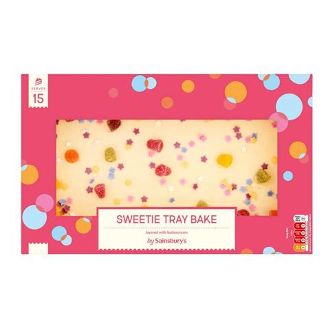 Sainsbury S Sweetie Traybake 660g Serves 15 Sainsbury S