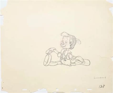 1940 Rare Walt Disney Pinocchio Original Production Animation Drawing Cel £603 11 Picclick Uk