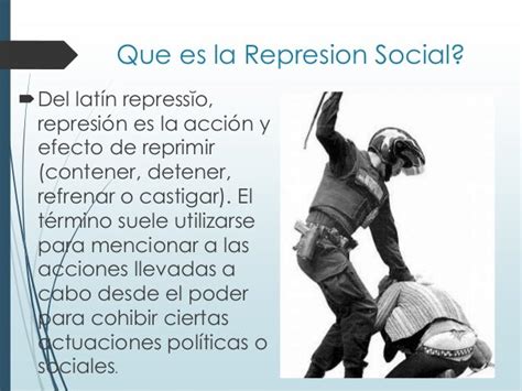 Represion Social