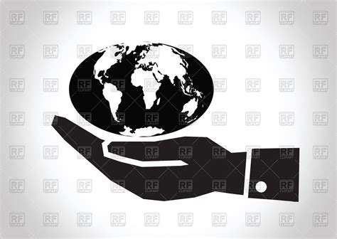 Hands Holding Globe Vector At Vectorified Collection Of Hands