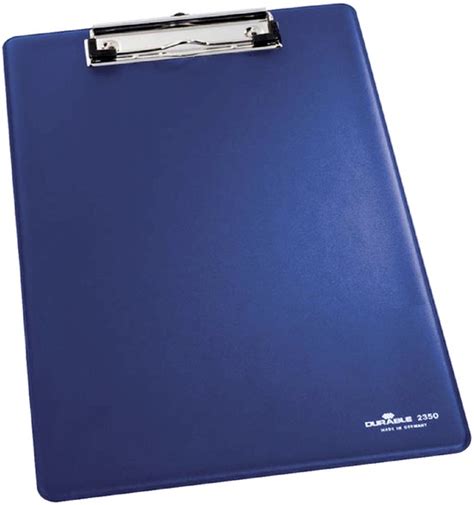 Klembord Durable 2350 A4 Met Kopklem Blauw Datas Kantoor Kompleet