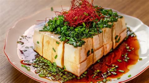 Tofu Recipe Minute Silken Tofu With Chives Such A Good Snack