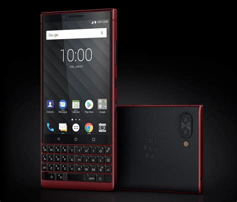 Blackberry Key2 Red Edition Announced At Mwc 2019