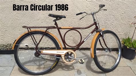 Monark Barra Circular Bicicleta Antiga Restaurada Na Cole O Bike