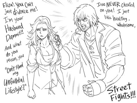 Ken Masters And Eliza Masters Street Fighter And 1 More Drawn By Bb