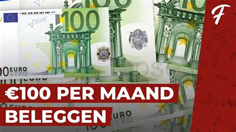 100 PER MAAND BELEGGEN VAN 100 EURO PER MAAND NAAR 818 000 VERMOGEN