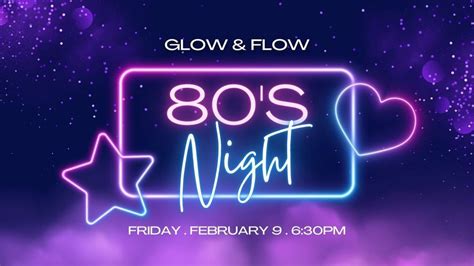 Glow And Flow 80s Night Bee Humble Studio Dallas February 9 2024