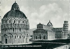 Italia Pisa Piazza Del Duomo Coi Principali Monumenti Von