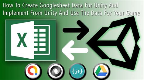 How To Create Spreadsheet Data For Unity And Implement From Unity And