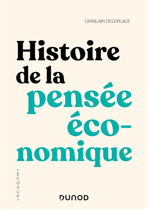 Histoire de la pensée économique Livre Economie générale de Ghislain