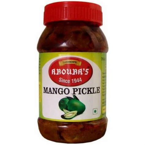 Aroura S Mango Pickle Packaging Size Gram Packaging Type