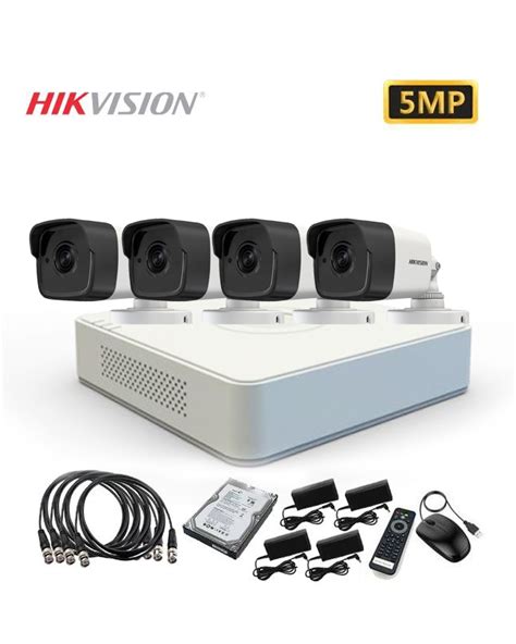 Hikvision 5MP – 4 CCTV Cameras Package – Buy Best Price HD CCTV Cameras ...