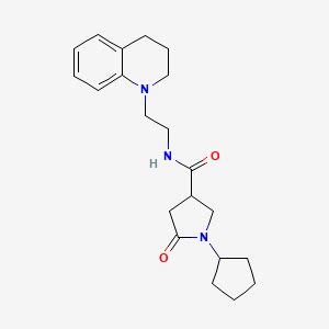 Buy Cyclopentyl N Dihydro H Quinolinyl Ethyl Oxo