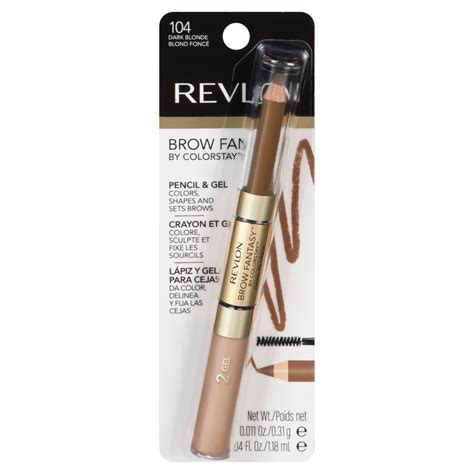 Revlon ColorStay Brow Fantasy Pencil Gel 104 Dark Blonde WeShine Ca