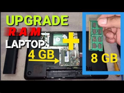 Cara Ganti Tambah Upgrade Ram Laptop Tutorial Lengkap How To