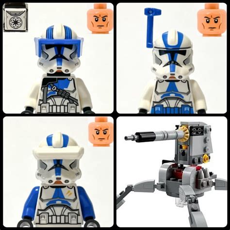 Lego Star Wars Minifigures 501st Clone Troopers Battle Pack You Pick