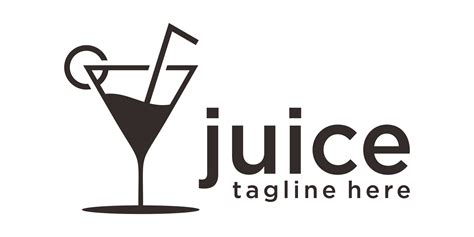 juice logo design vector illustration 2 29455056 Vector Art at Vecteezy