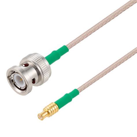 Mcx Plug To Bnc Male Cable Rg 316 Coax In 60 Inch With Lf Solder