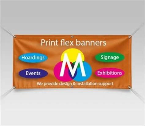 Flex Banner Printing Services At Rs Sq Ft In Palghar