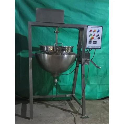 Automatic Stainless Steel 200kg SS Tilting Paste Kettle At Rs 150000 In