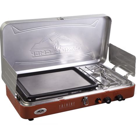 Camp Chef Rainier Camper S Combo Two Burner Stove MS2GG B H