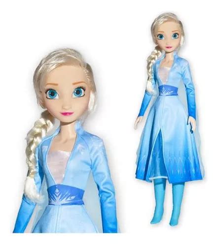 Boneca Elsa Frozen 2 Grande 55 Cm Disney Princesa MercadoLivre