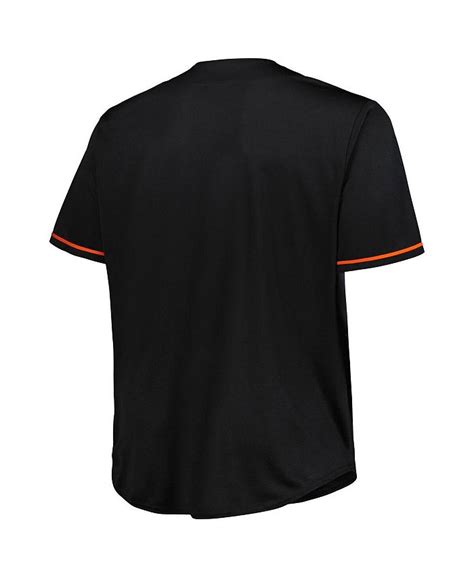 Profile Mens Black Houston Astros Big And Tall Pop Fashion Jersey Macys