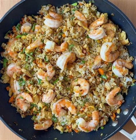 Arroz Frito Con Gambas Al Estilo Chino Cocina Con Coqui