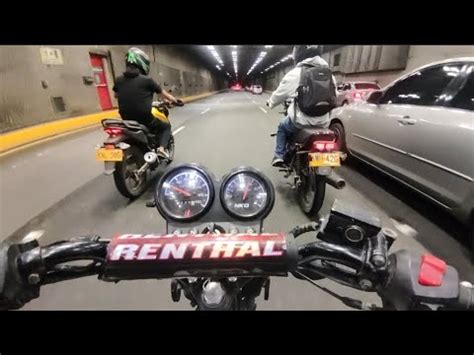 Corriendolas En El Tunel NkD 125 Vs Drag Race YouTube