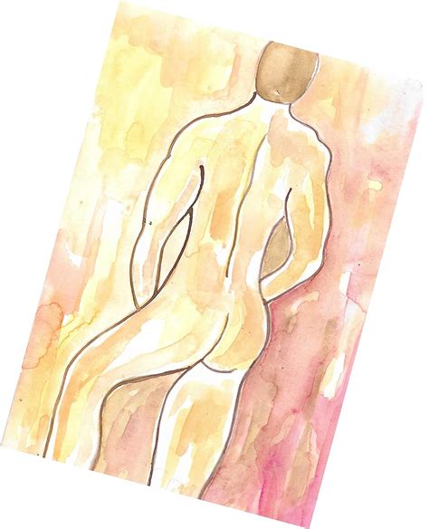 Amazon Gay Art Nude Original Painting Sexy Man Lgbt Erotica