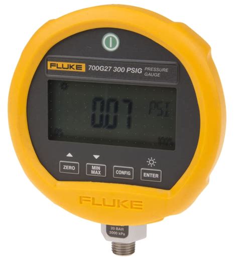 Fluke G Fluke Fluke G Digital Pressure Gauge Bar Bottom