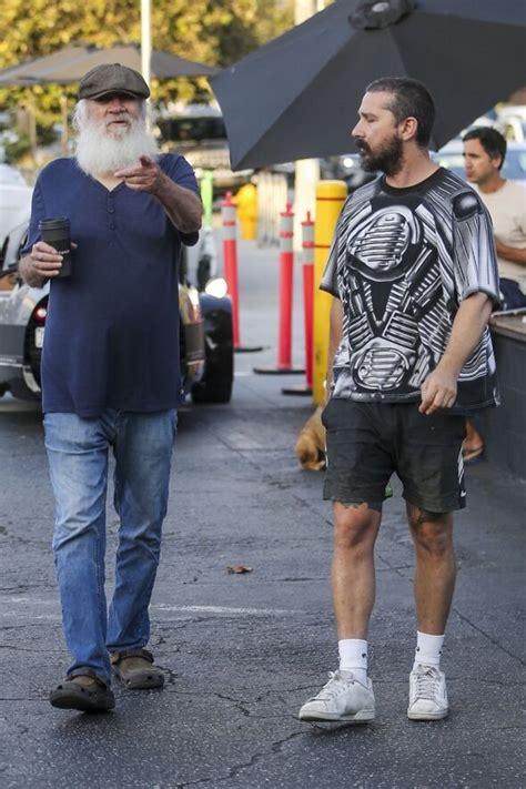 Shia Labeouf Spotted Walking With Father He Wronged With Film