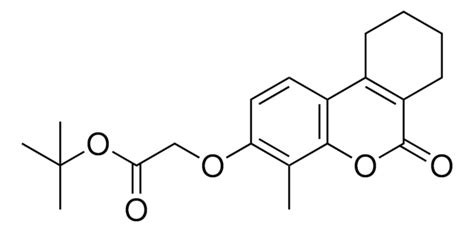 TERT BUTYL 4 ME 6 OXO 7 8 9 10 TETRAHYDRO 6H BENZO C CHROMEN 3 YL OXY