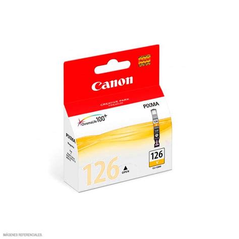 Tinta Canon Cli 126 Amarillo