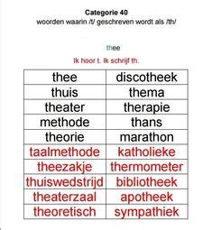 Idee N Over Spelling En Taal Taal Spellingsregels Leren Lezen