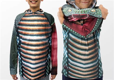 Cobra Snake Hoodie Shirt By Mouthman® For Kids And Adults