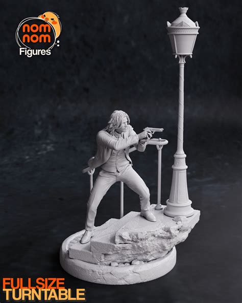 John Wick STL John Wick 3D Model John Wick 3D Print Files John Wick