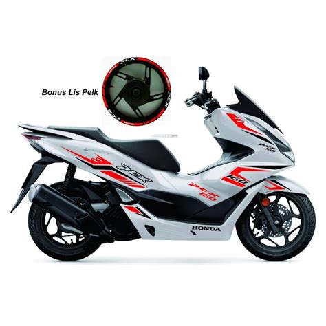 Honda Pcx 160 New Body Trim Sticker Cutting Striping Sticker For Honda