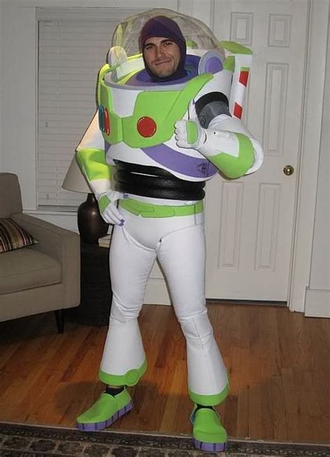 How To Make A Buzz Lightyear Costume Buzz Lightyear Costume Buzz Lightyear Diy Costume Toy