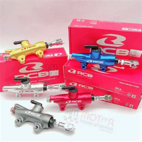 RCB S1 GRT REAR MASTER PUMP 14MM Y15ZR LC5S Y125Z ZR BELAKANG MASTER