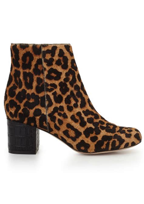 Sam Edelman Edith Print Boots Leopard