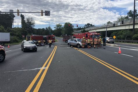 Woman Killed 3 Others Seriously Injured In 4 Car Montgomery Co Crash