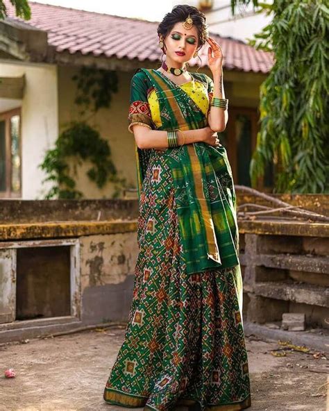 Stunning Gujarati Brides And Their Traditional Sarees Saree Wearing