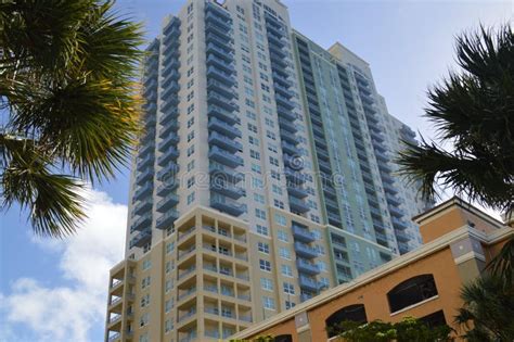 High Rise Building In Miami Beach Stock Photo Image Of States